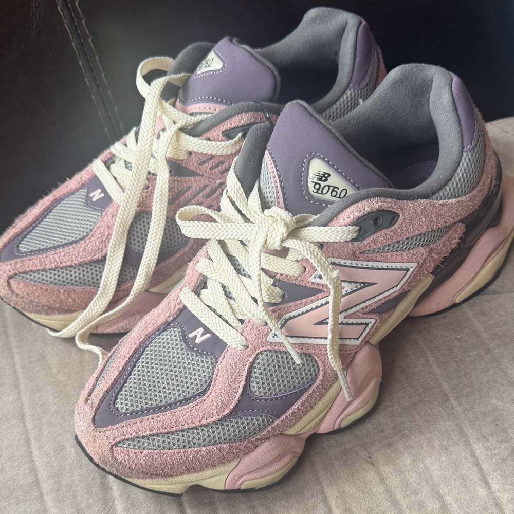 New Balance Women's Purple and Pink Sneakers B 9060 Please make sure check sizes